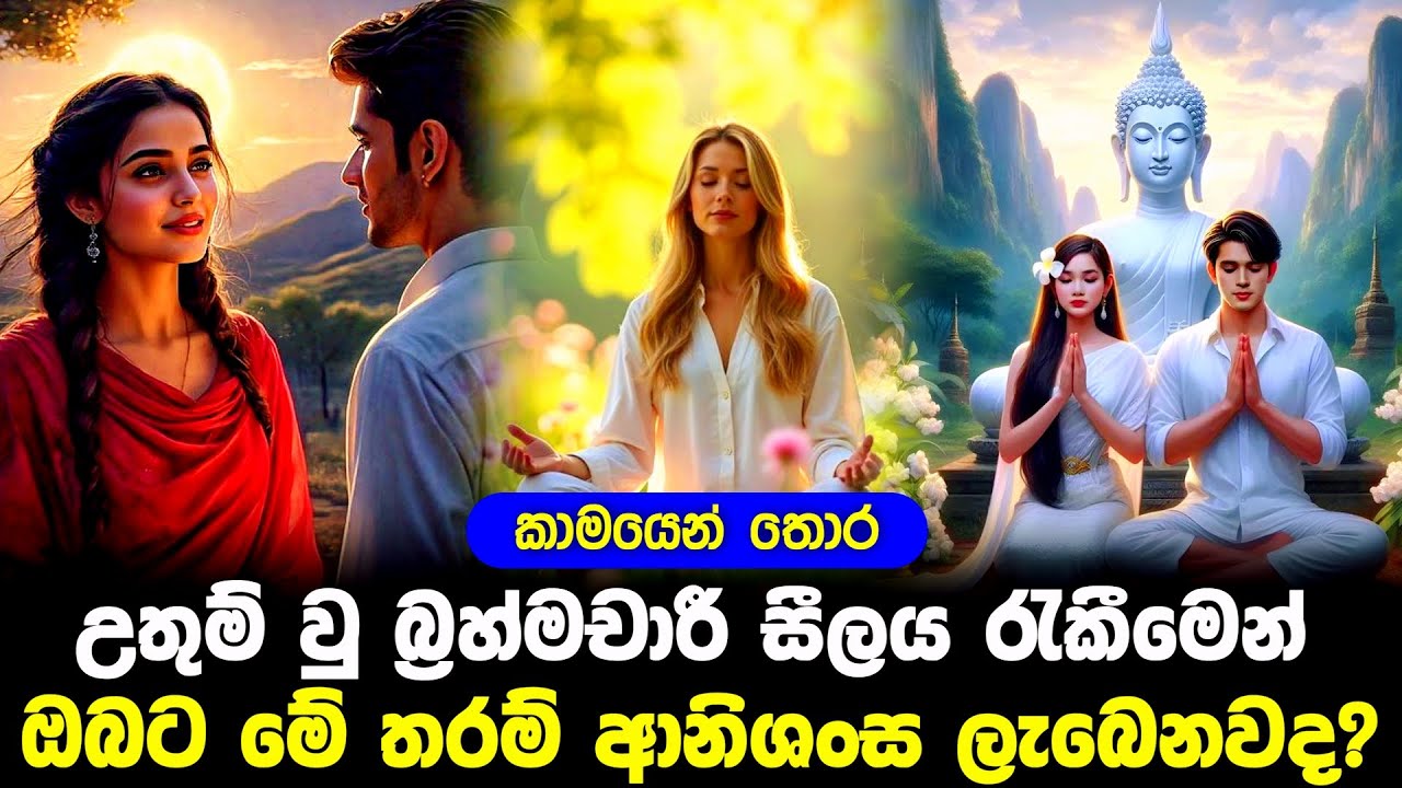 උතුම් බ්‍රහ්මචාරී සීලය රැකීමෙන් මේ තරම් ආනිශංස ලැබෙනවද?