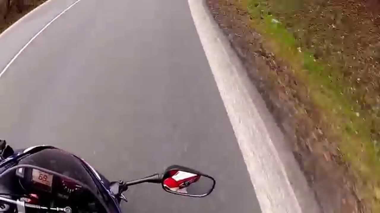 Honda CBR 929 Crash