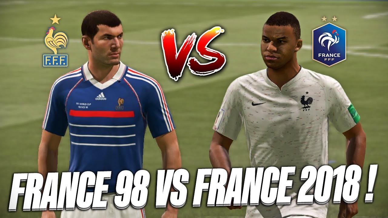 &Eacute;QUIPE DE FRANCE 2018 vs FRANCE 98 sur FIFA 21 ! Un match FOU !