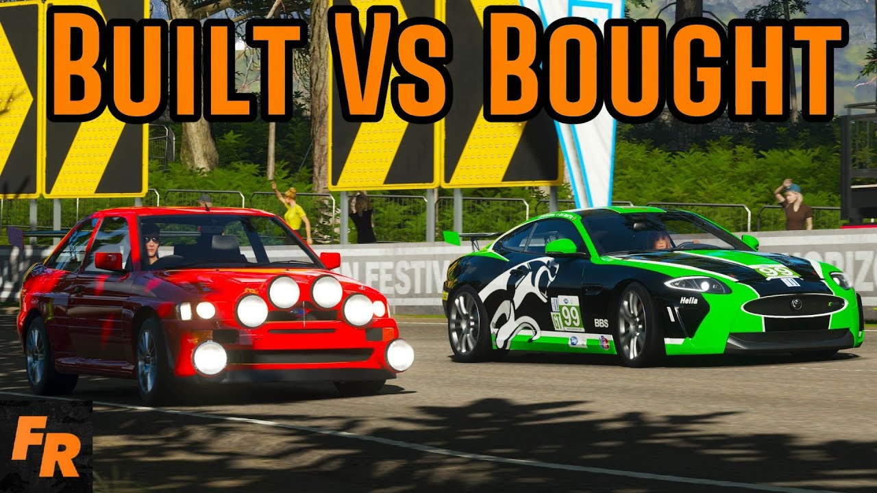Built Vs Bought - Forza Horizon 4
