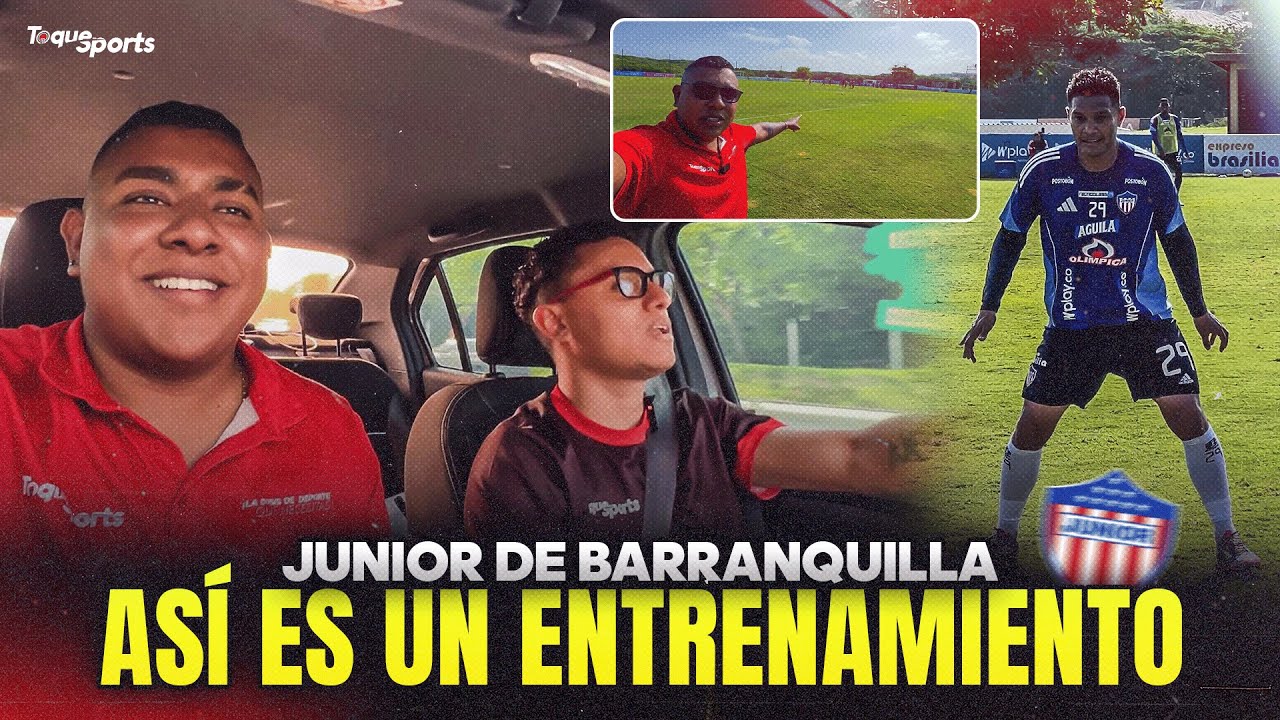 T1: E9 😎 ¡ASÍ ES UN ENTRENAMIENTO de JUNIOR DE BARRANQUILLA! 🔥 A MUCHA INTENSIDAD!