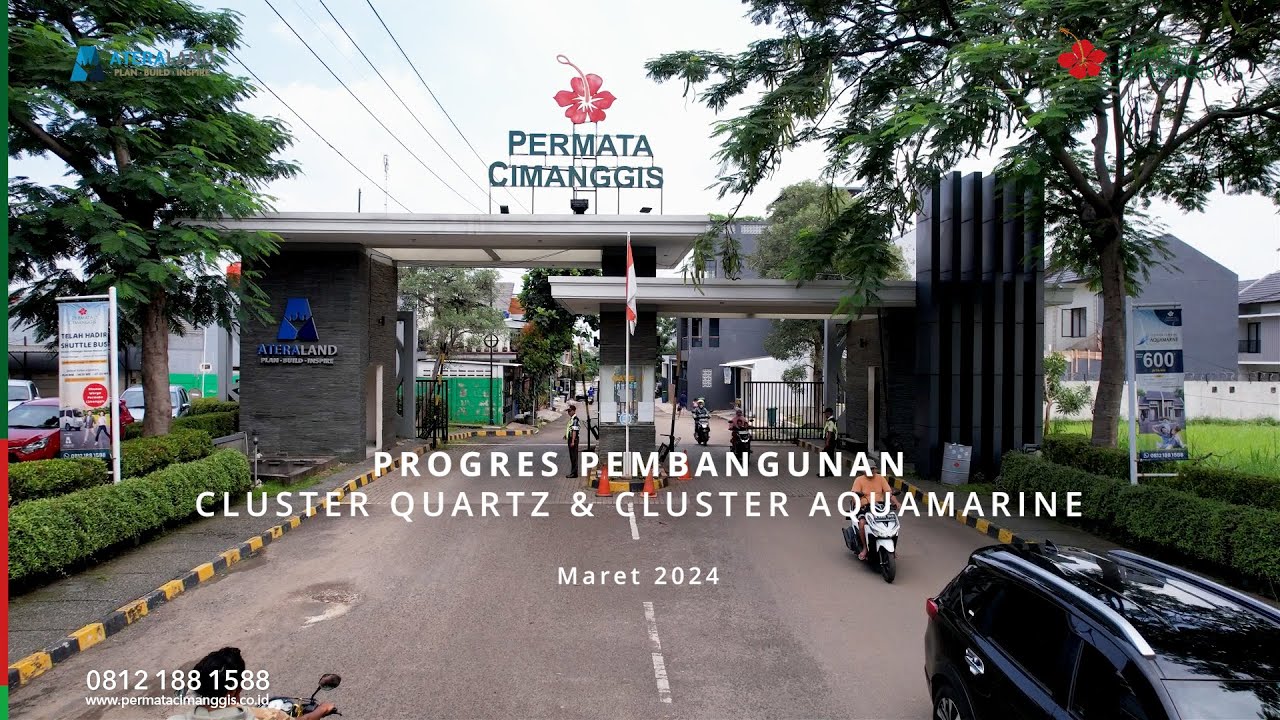 PERMATA CIMANGGIS - Progres Pembangunan Cluster Quartz & Aquamarine
