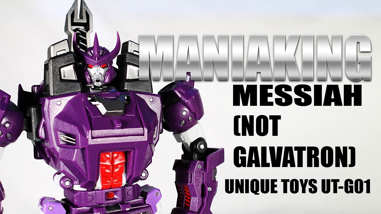 Unique Toys Maniaking Messiah UT-G01 not Transformers Galvatron