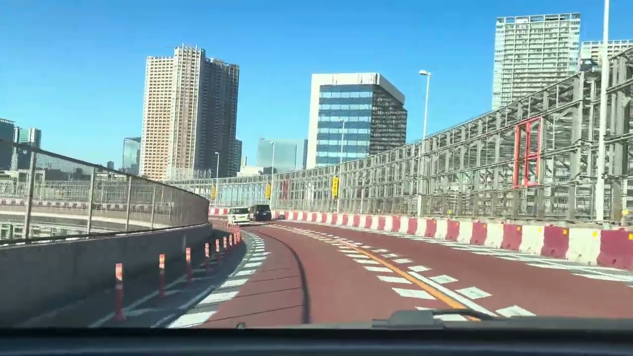 レインボーブリッジ③豊洲市場駅前〜品川港南付近