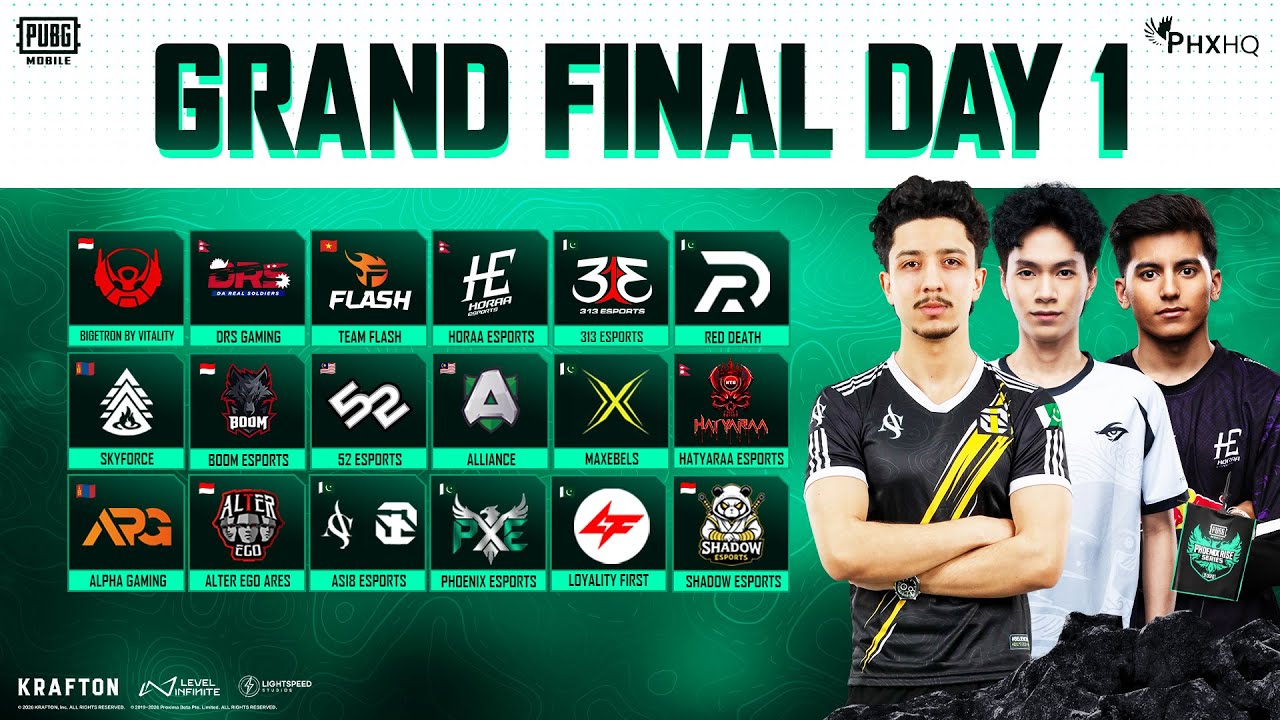 [URDU] 2026 Phoenix Rise Series | Grand Finals | DAY 1