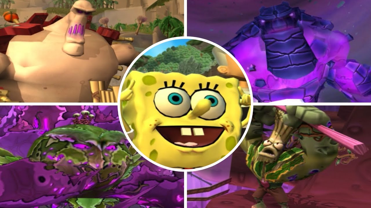 Nicktoons: Битва за остров Вулкан - Все боссы/Все битвы с боссами + КОНЦОВКА (PS2)