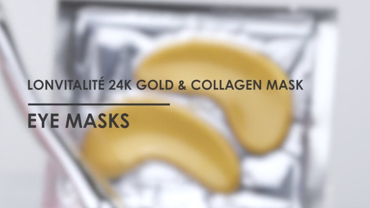 Lonvitalit&eacute; Collagen 24K Eye Masks | Beauty Affairs