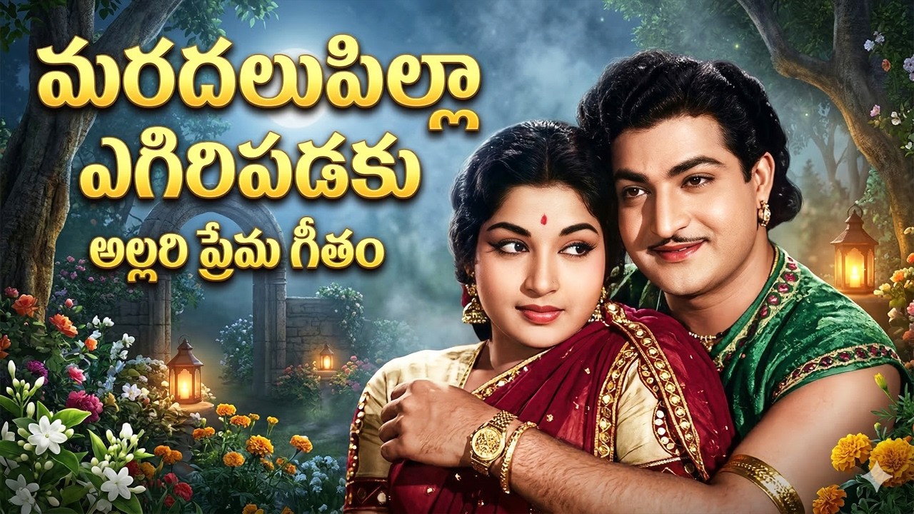 మరదలుపిల్లా ఎగిరిపడకు Maradala Pilla Egiripadaku Remix | Gandikota Rahasyam 1969 Classic Telugu Duet