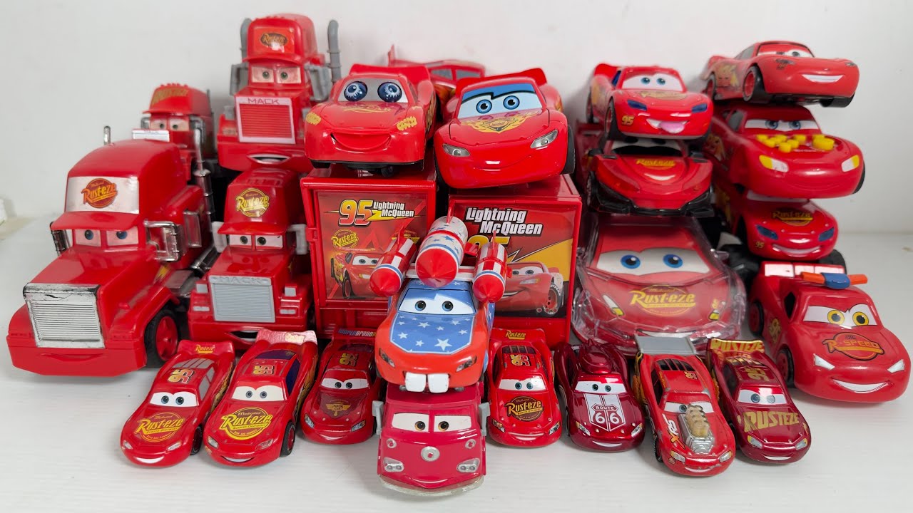 Disney Pixar Cars Unboxing Review | Full Lightning McQueen, Tow Mater, Doc Hudson, Sally, Mack