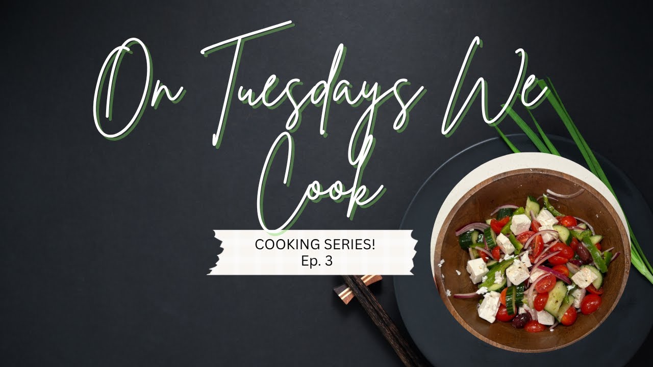 Greek Salad in 5 Minutes!