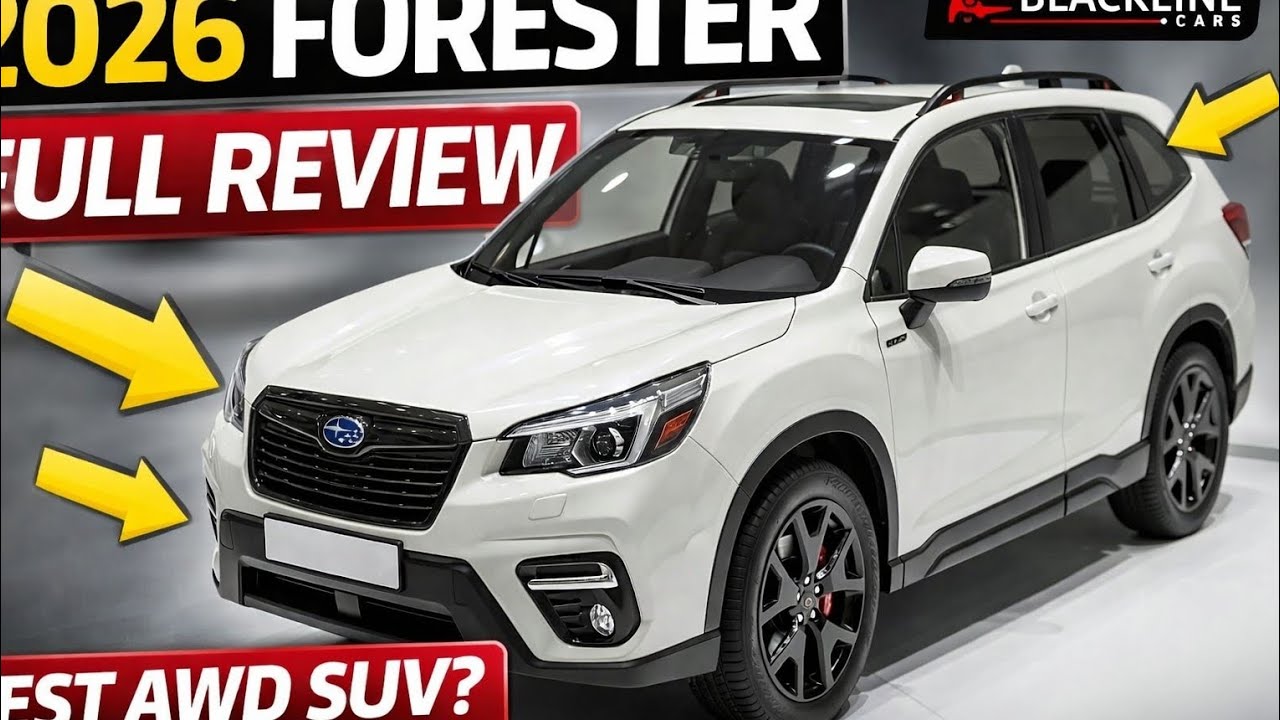 Обзор совершенно нового Subaru Forester 2026 года | Характеристики, гибридная версия, интерьер и ...