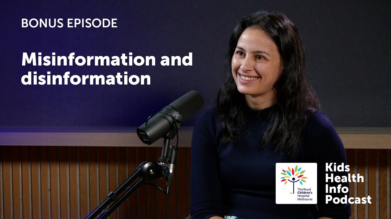 Kids Health Info Podcast: Online health information – what can you trust?