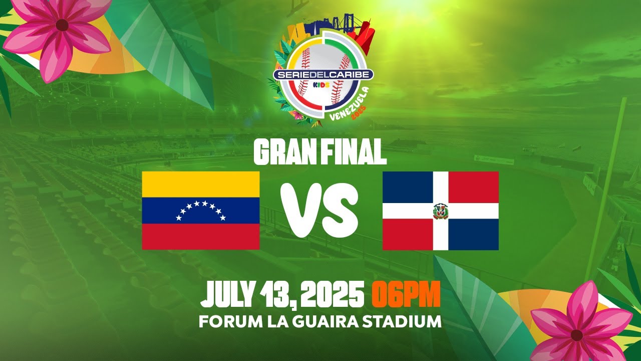 Venezuela vs República Dominicana - Serie del Caribe Kids 2025 - Gran Final