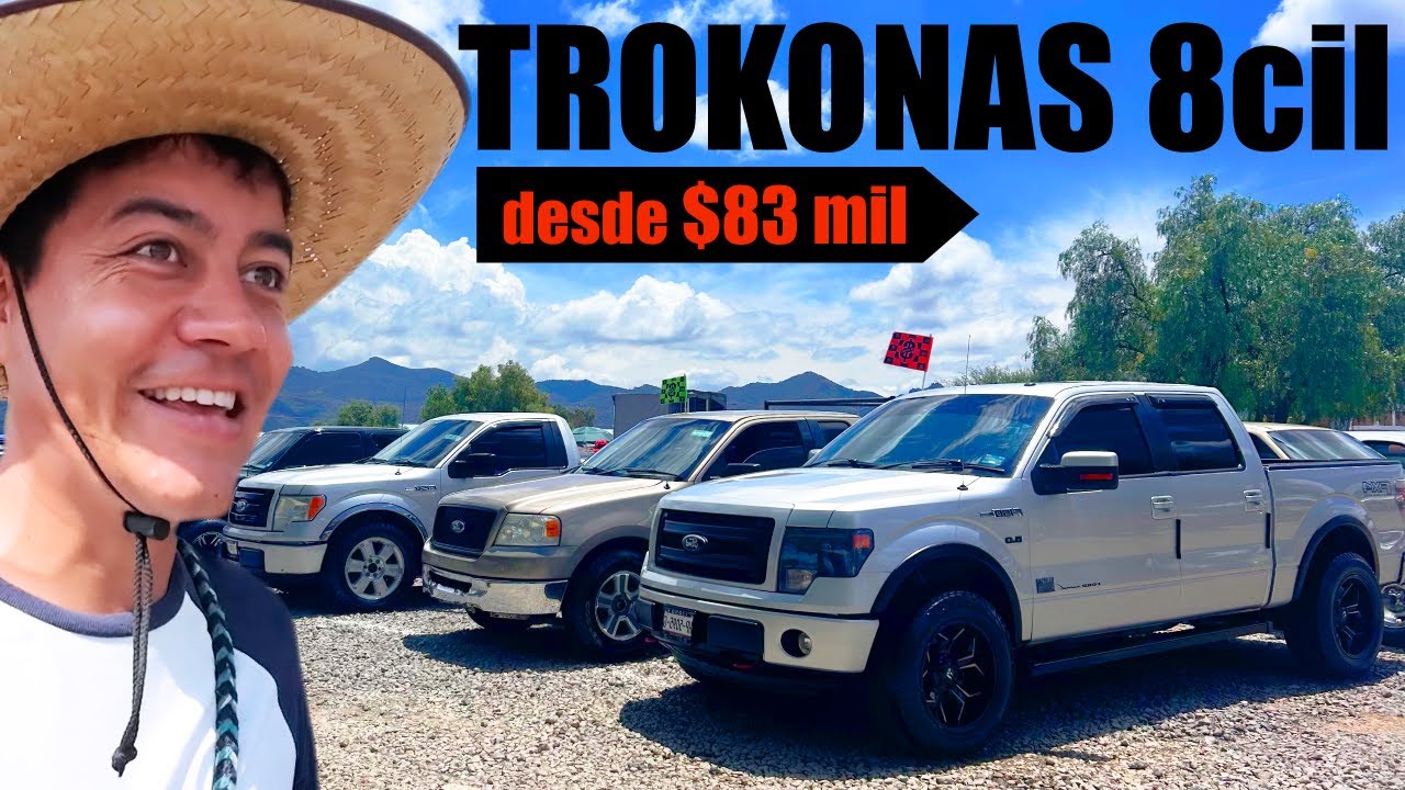 Trokonas V8 muy Chingonas desde $83 mil ( Tianguis Autos Actopan 2024 ) | Arre Canales