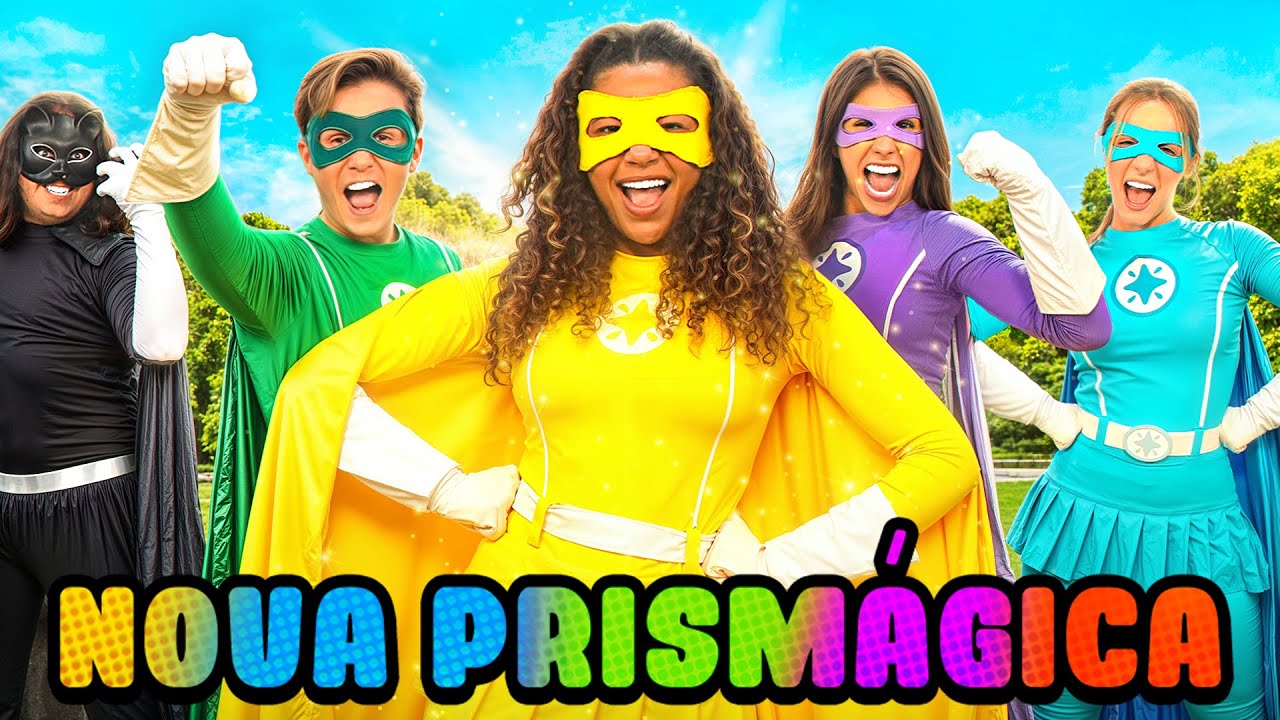 A NOVA GUERREIRA PRISMÁGICA + Música 🎵 O Poder da Cor