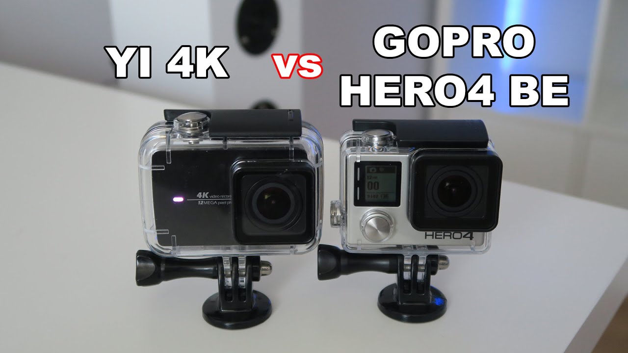 Yi 4K vs GoPro Hero 4 Black