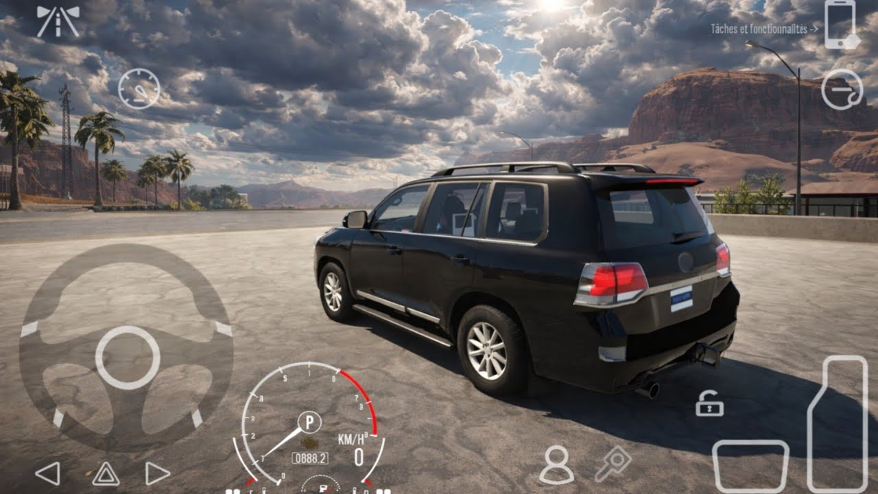 Toyota Land Cruiser J200 Realistic 🚙🔥Off-Road Desert Drive 