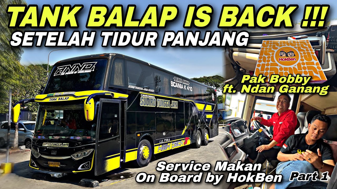 Tank Balap Is Back Setelah Tidur Panjang 🔥 Free Makan Hokben 😱| trip Sudiro Tungga Jaya STJ “ Anno “