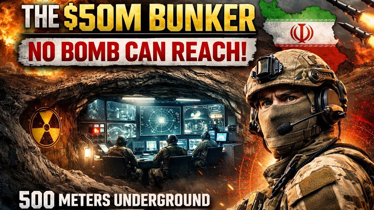 The $50M Bunker No Bomb Can Reach — Inside Iran’s Secret War HQ