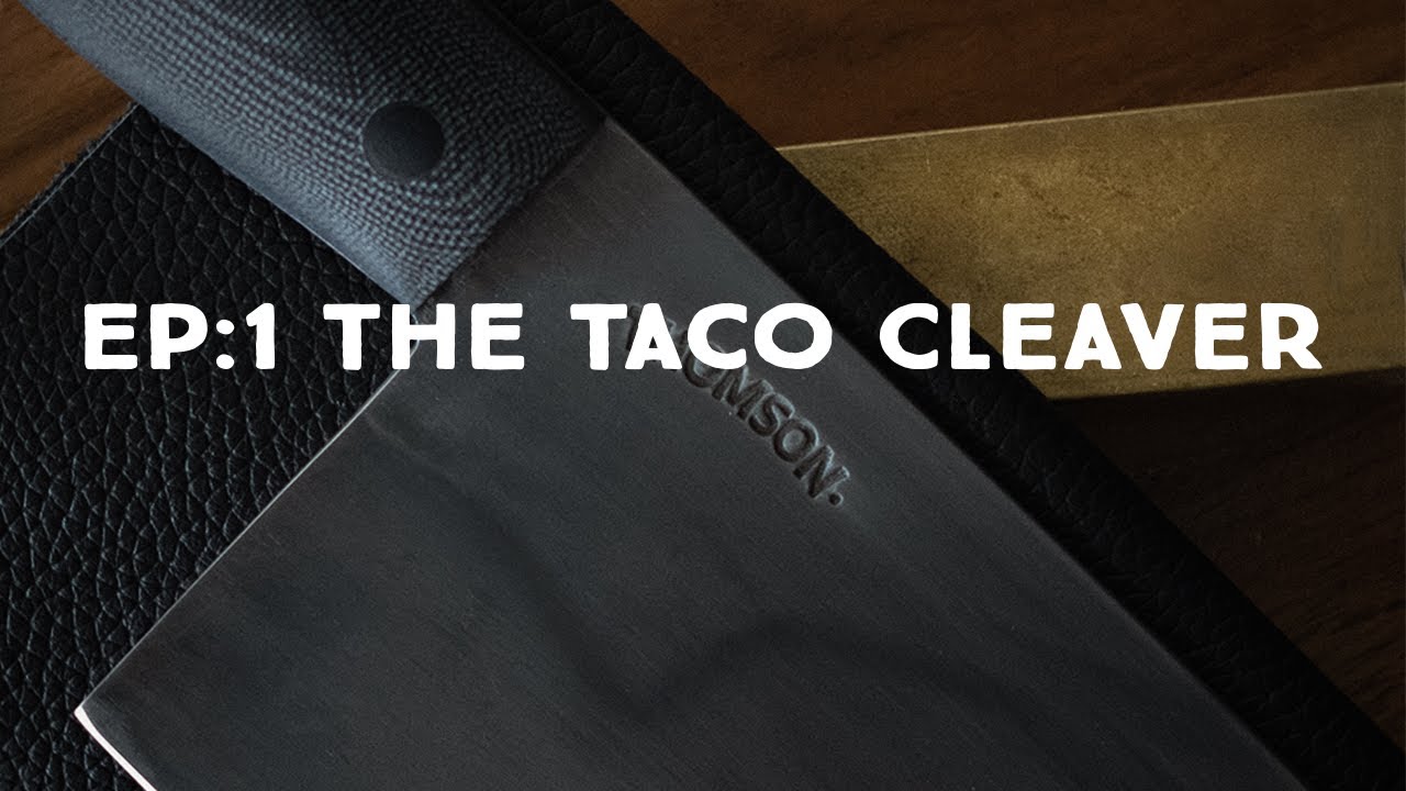 Knife Making - The Pork Belly Taco Cleaver