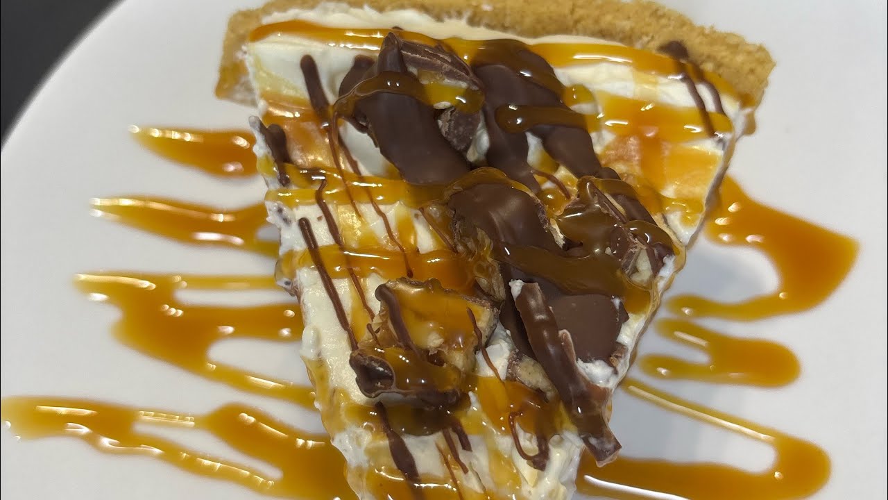 Snickers Pie Is So Delicious! | No-Bake Recipe | Dollar Tree | Good Finds Good Eats