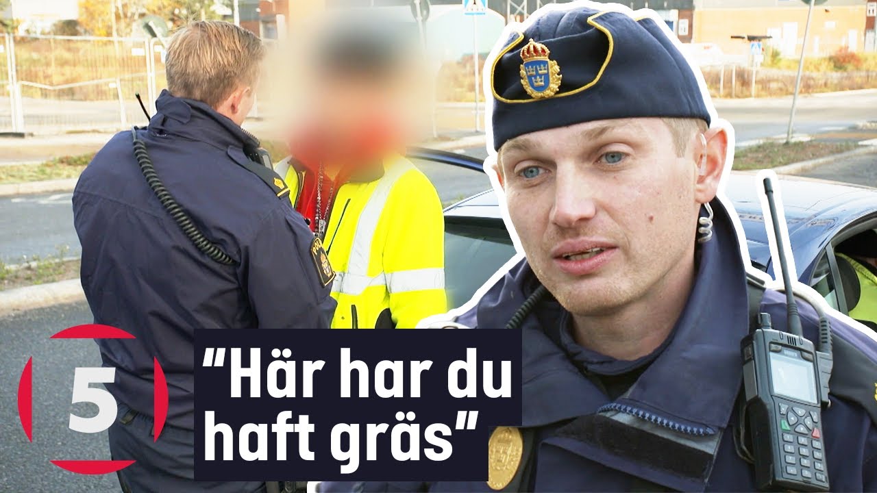 Trafikpolisen stoppar man som nyligen varit i Amsterdam | Trafikpoliserna | Kanal 5