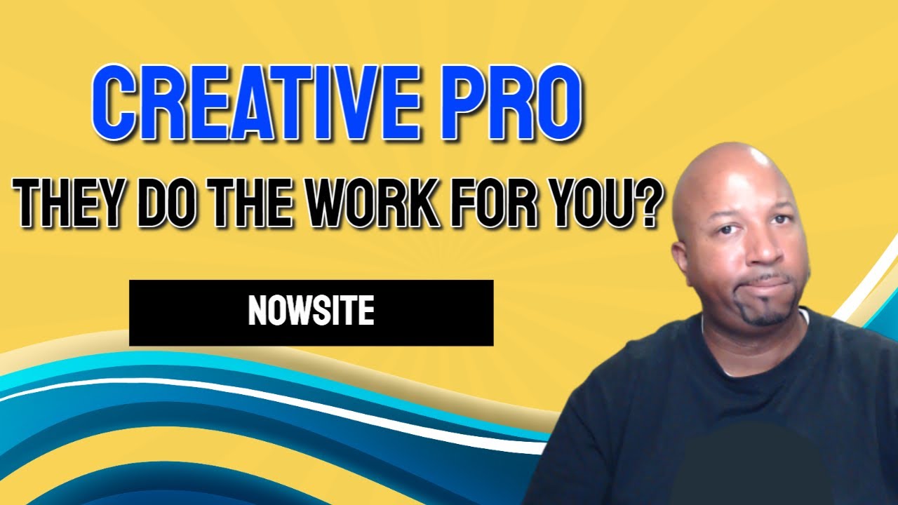 Nowsite marketing | Nowsite Newest Service -Nowsite Creative Pro - what its it? 🤔