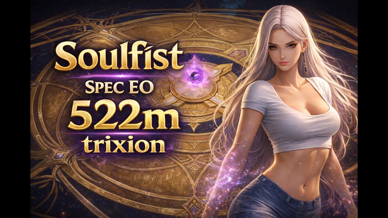 [Lost Ark] Soulfist Spec EO trixion 522m