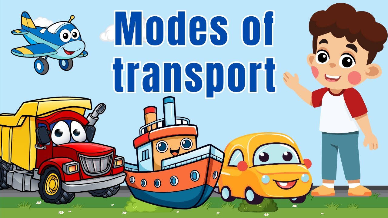 Modes of Transport for kids |Types of transportation| educational video@Sunshinekidfun