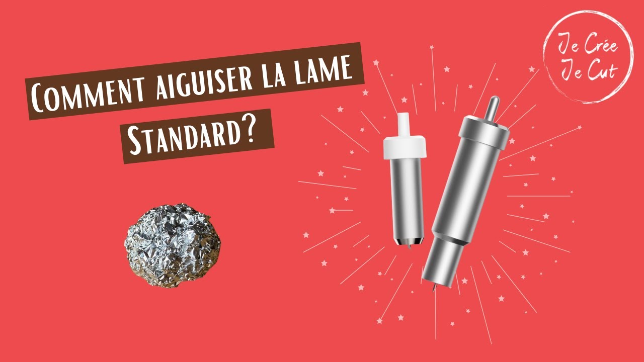 Comment aiguiser la lame à pointe fine?