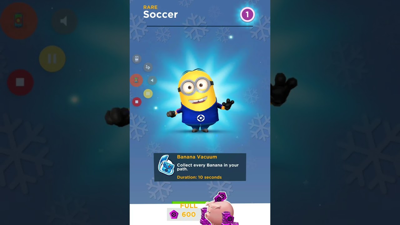 Unlocking Level 4 Soccer Minion in Minion Rush! #Shorts