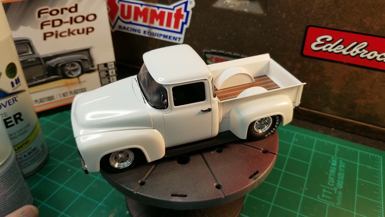 Revell 1956 Ford Pickup Pro Street Completed
