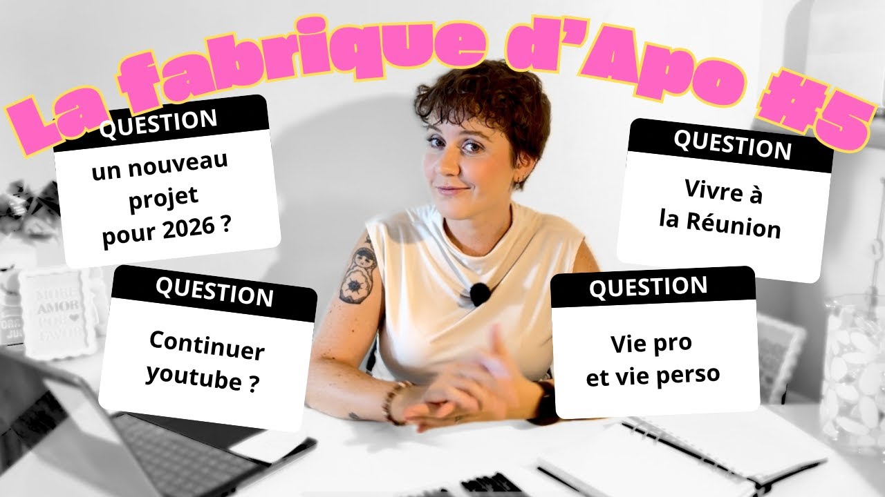 La mois de janvier est déjà fini ! - La Fabrique d'Apo #5