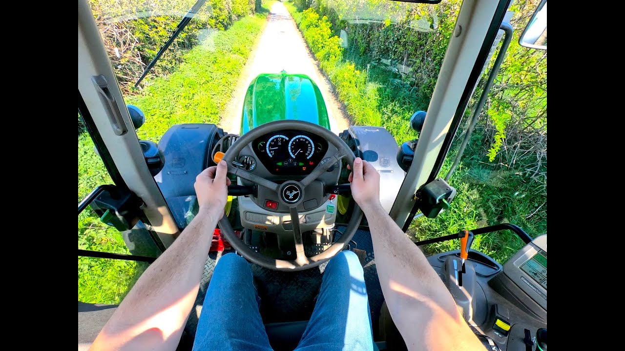 КАК ВОДИТЬ ТРАКТОР JOHN DEERE