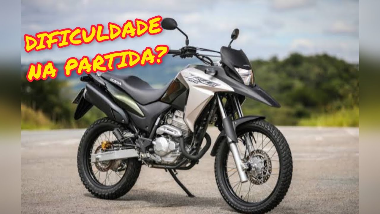 Antes e depois do pastilhamento XRE 300
