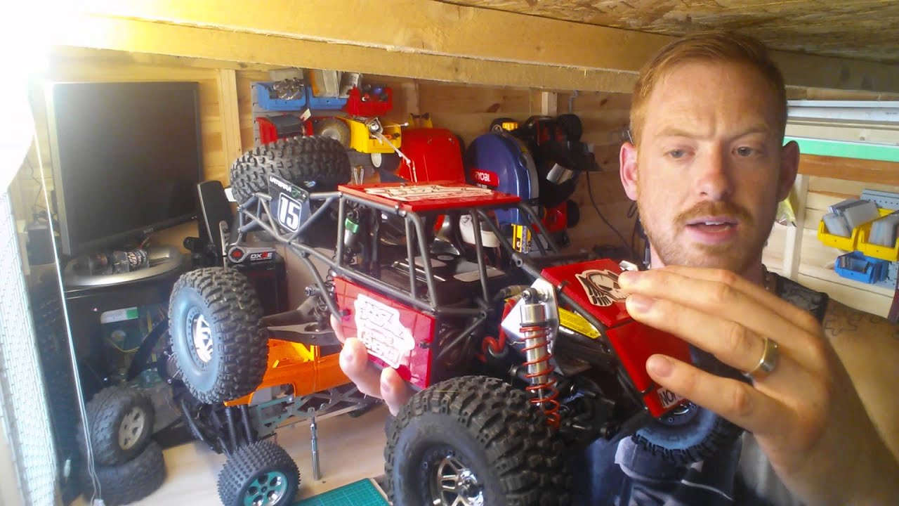 Vaterra twin hammers front shock mod