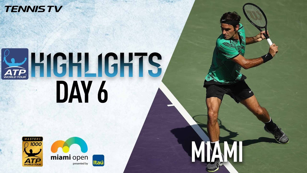 Highlights: Wawrinka, Federer Advance To Miami 2017 4R On Monday