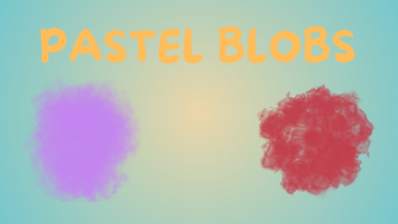 Pastel Sensory Blobs 💗 Low Stimulation Baby Relaxation Video