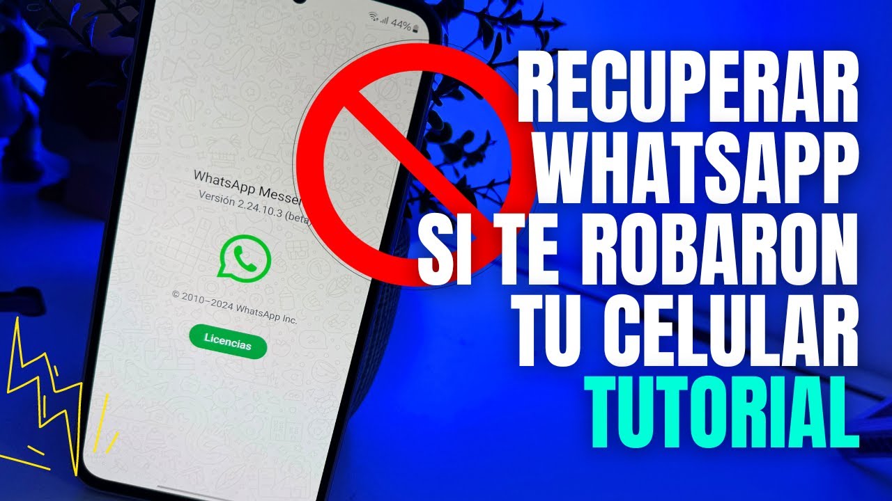TRUCO EFECTIVO: Cómo RECUPERAR tu WHATSAPP de tu celular ROBADO (2024)