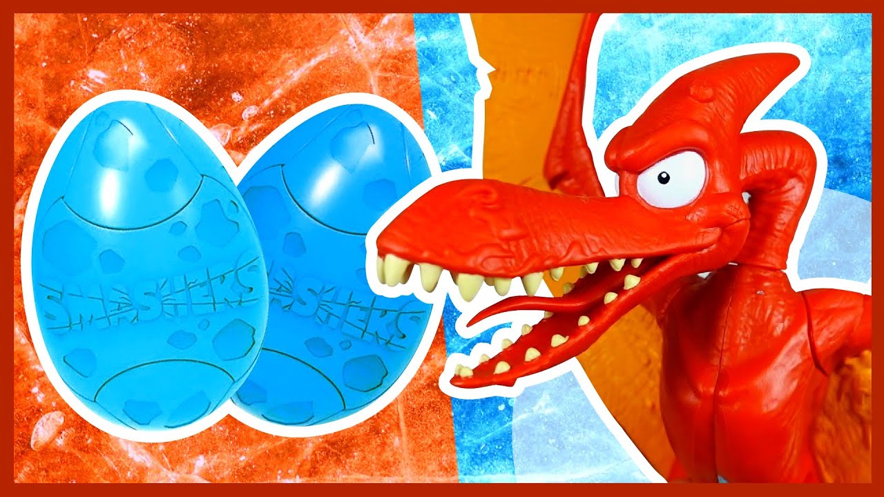 Гигантское яйцо динозавра #02. Нашел САМЫЙ РЕДКИЙ сюрприз.  Smashers Dino Ice Age Surprise.