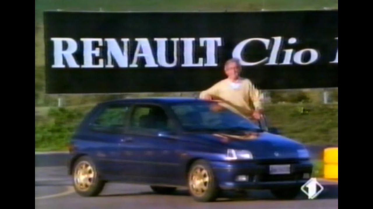 Andrea De Adamich prova Clio Williams 1994 - Grand Prix
