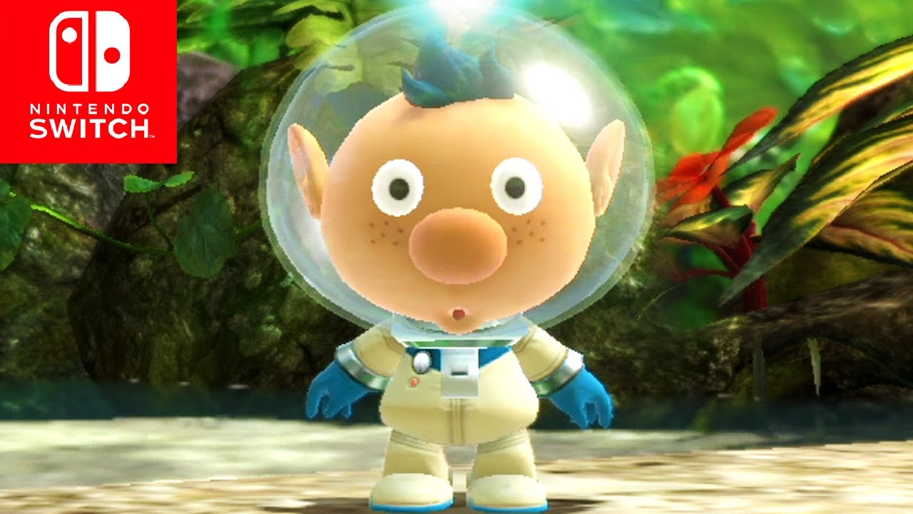 Pikmin 3 Deluxe (Nintendo Switch) - Walkthrough Part 1 No Commentary Gameplay - Alph's big Adventure