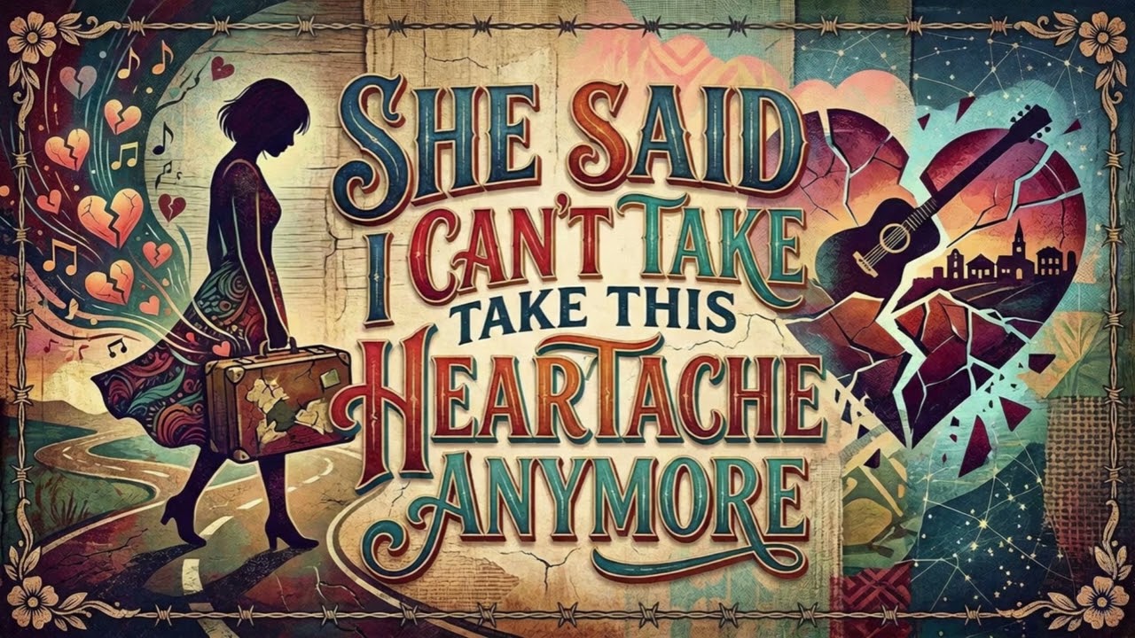 She Said I Can't Take This Heartache Anymore