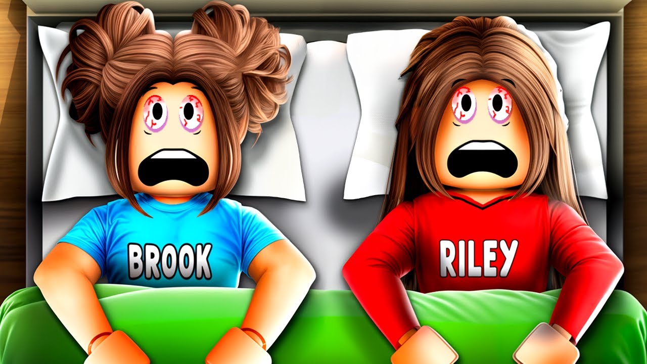 Мы НЕ МОЖЕМ СПАТЬ в Roblox..