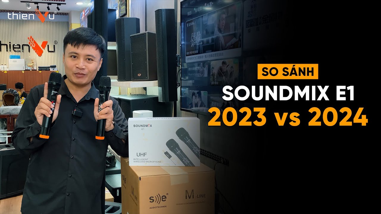 Micro Echo Soundmix E1 2023 vs 2024: Phiên Bản Mới Có Gì Khác Biệt ??