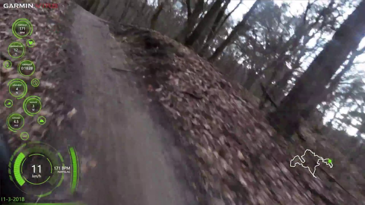 MTB Vrachelen Maart 2018. 4K