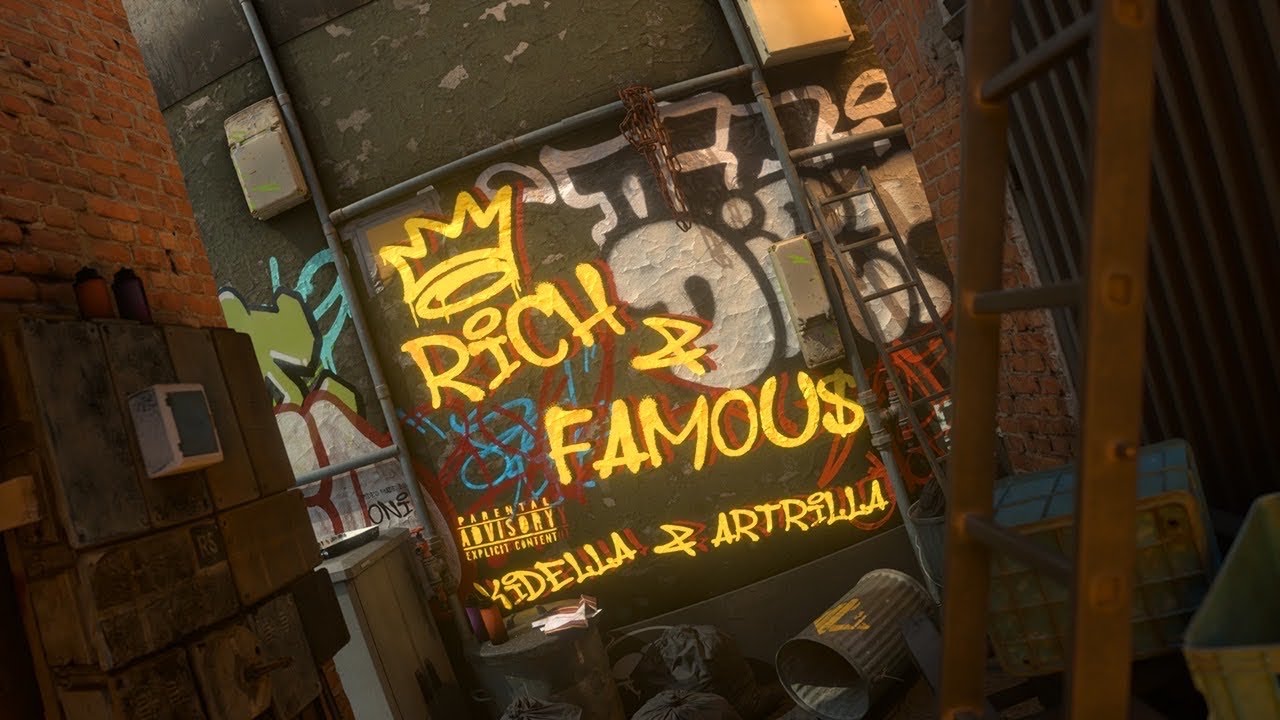 Kidella & Artrilla - Rich and Famous (Official Music Video)