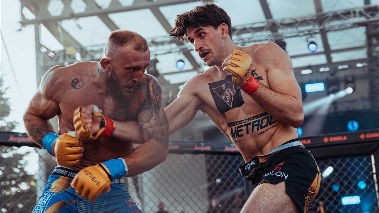 Full fight: Seweryn Mańkowski vs Bartosz Wieczorek | Wojna w klatce na Babilon 59