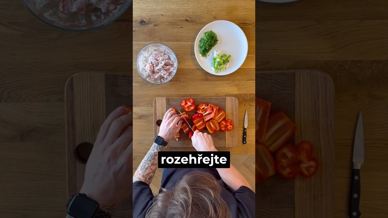 Živina:  Recept na kuřec&iacute; Kung pao s r&yacute;ž&iacute; 🍛