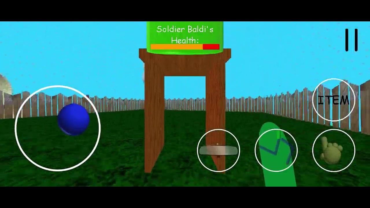 Hard and cool Boss fight - Bluey University SoldierBaldi Boss fight